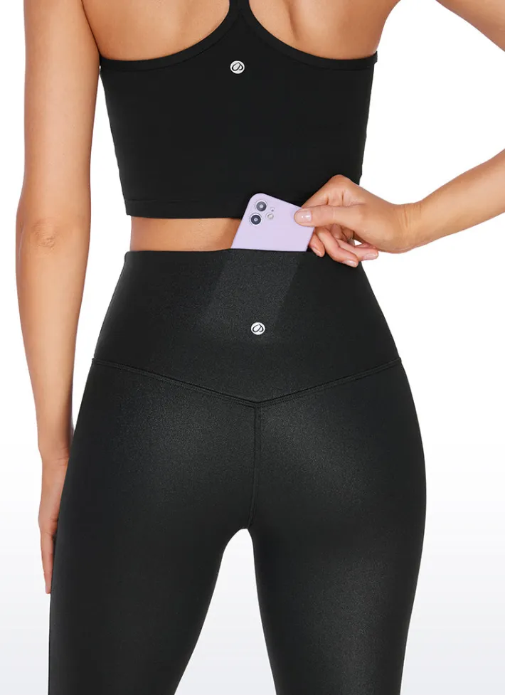 Online CRZ YOGA Butterluxe High Waist Flare Pocket Leggings 32" Black Classic