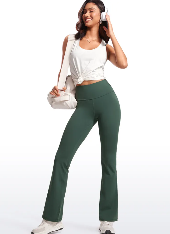 Best Sale CRZ YOGA Butterluxe High Waist Flare Pocket Leggings 30.5"