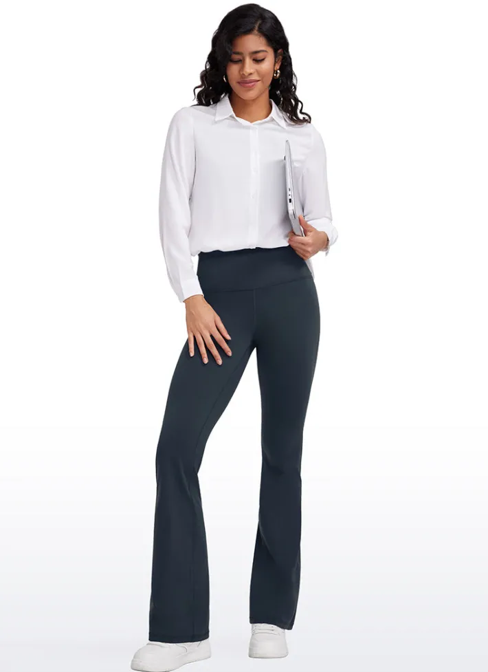 Shop CRZ YOGA Butterluxe High Waist Flare Pocket Leggings 32"