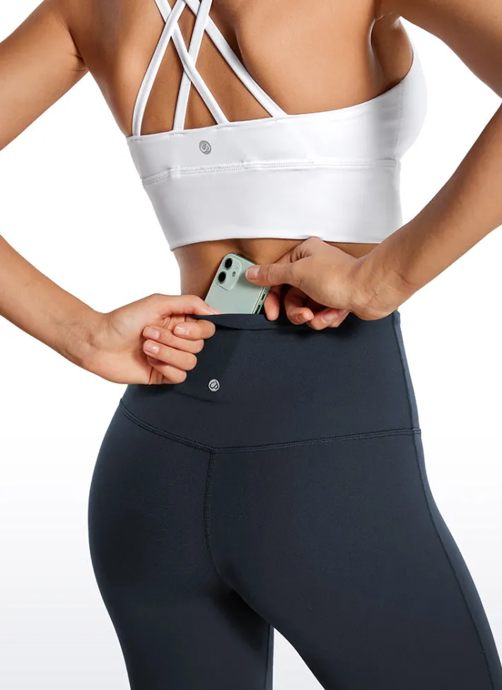 Shop CRZ YOGA Butterluxe High Waist Flare Pocket Leggings 32"