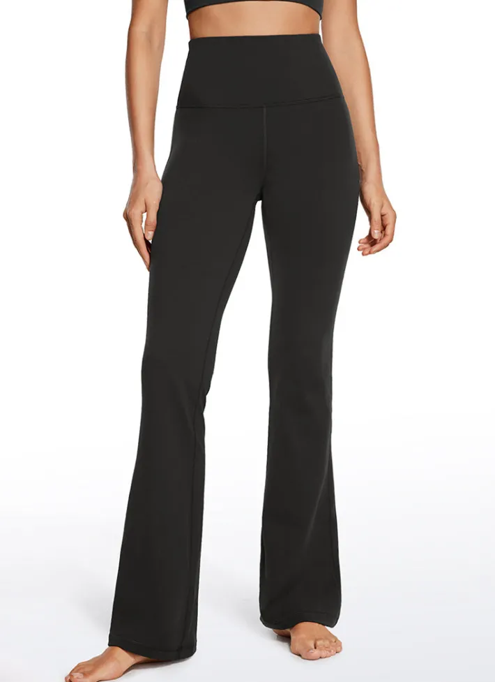New CRZ YOGA Butterluxe High Waist Flare Pocket Leggings 33.5"