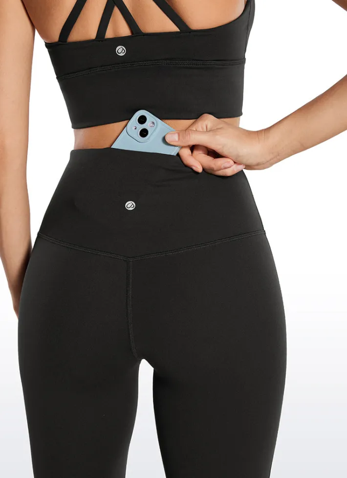 Shop CRZ YOGA Butterluxe High Waist Flare Pocket Leggings 32"