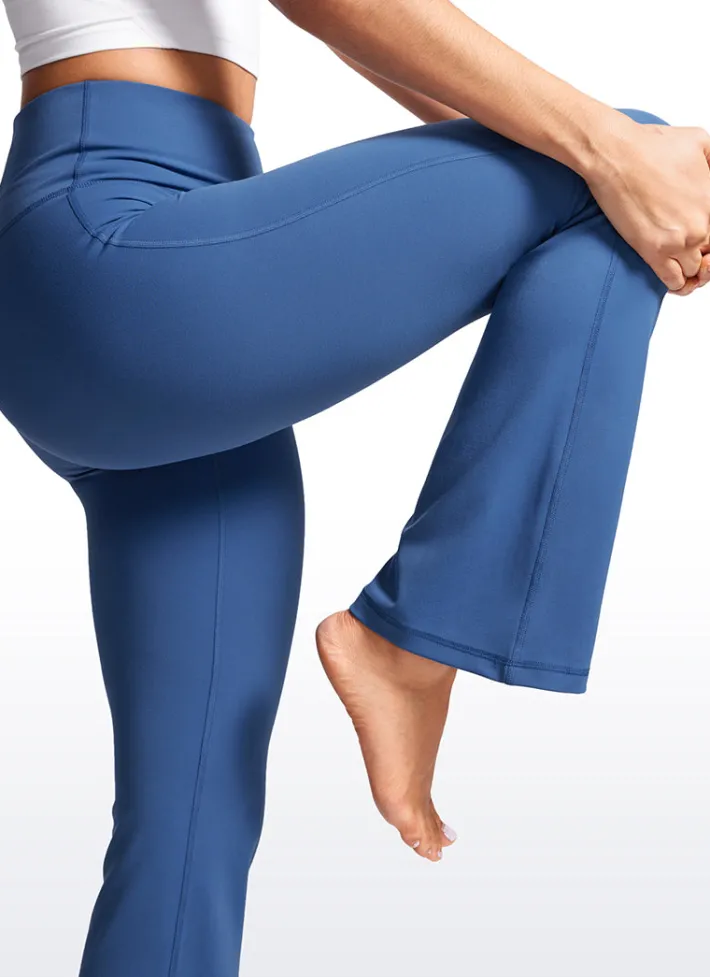 Best Sale CRZ YOGA Butterluxe High Waist Flare Pocket Leggings 30.5"