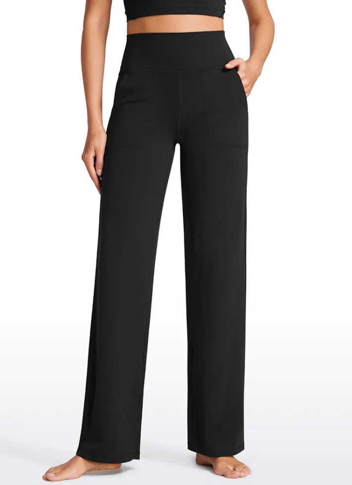 Hot CRZ YOGA Butterluxe High Waist Wide Leg Pants 31''