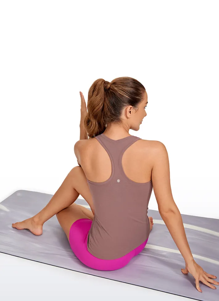 Clearance CRZ YOGA Butterluxe Hip-Length Tank Racerback