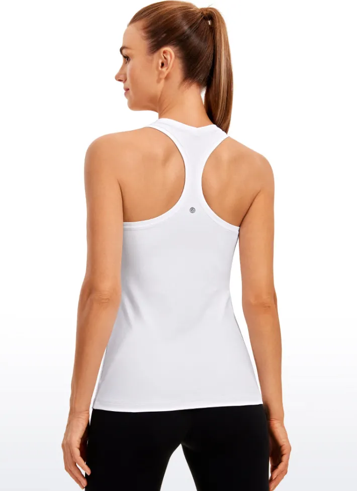 New CRZ YOGA Butterluxe Hip-Length Tank Racerback