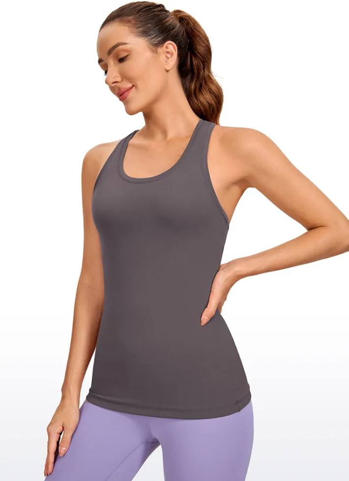 Clearance CRZ YOGA Butterluxe Hip-Length Tank Racerback