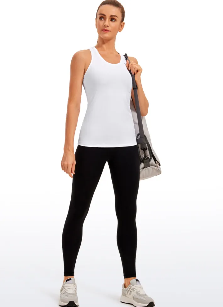 New CRZ YOGA Butterluxe Hip-Length Tank Racerback