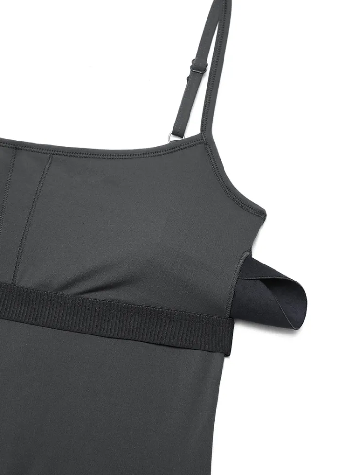 Store CRZ YOGA Butterluxe Jumpsuits Build-in Bra Bodysuits 25''