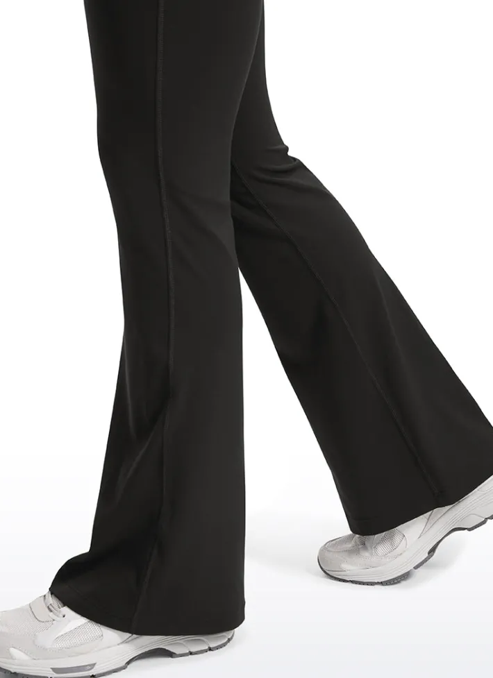 Cheap CRZ YOGA Butterluxe Maternity Flare Pockets Leggings 31" - Super High Waist