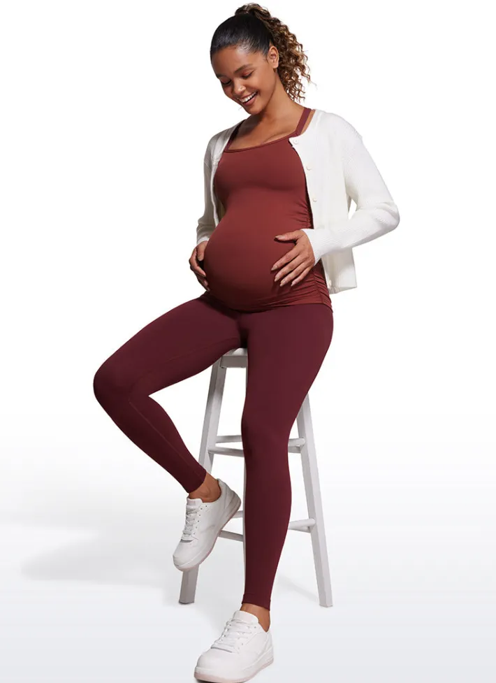 Cheap CRZ YOGA Butterluxe Maternity Leggings 28" - Super High Waist
