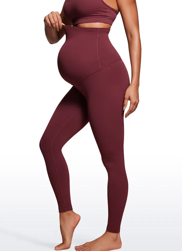 Cheap CRZ YOGA Butterluxe Maternity Leggings 28" - Super High Waist