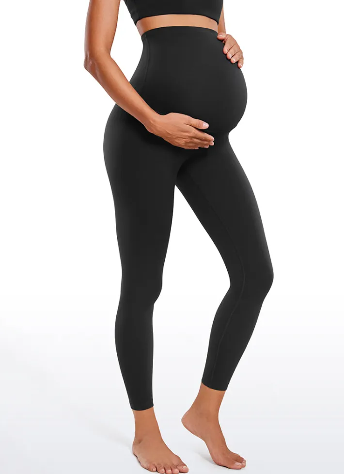 Cheap CRZ YOGA Butterluxe Maternity Leggings 25" - Super High Waist