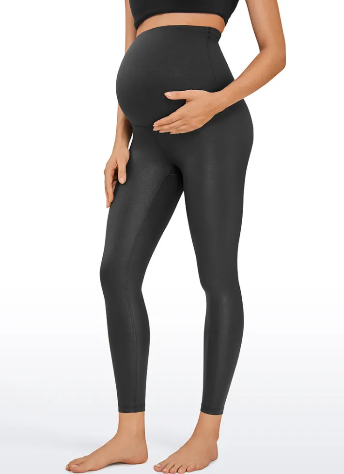 Cheap CRZ YOGA Butterluxe Maternity Leggings 25" - Super High Waist