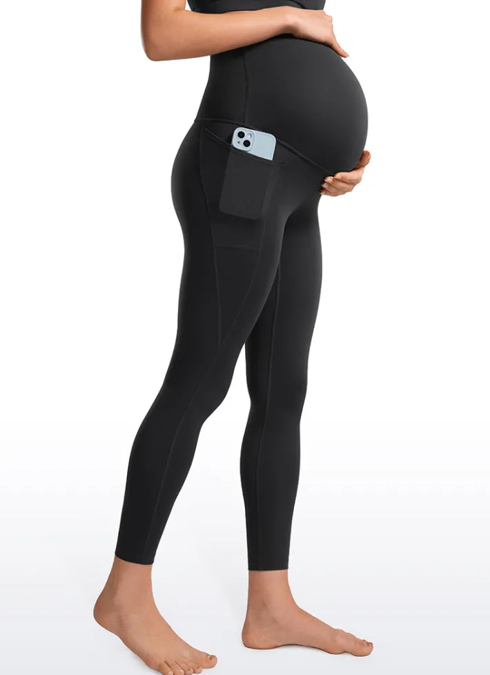 Best CRZ YOGA Butterluxe Maternity Leggings with Pockets 25"