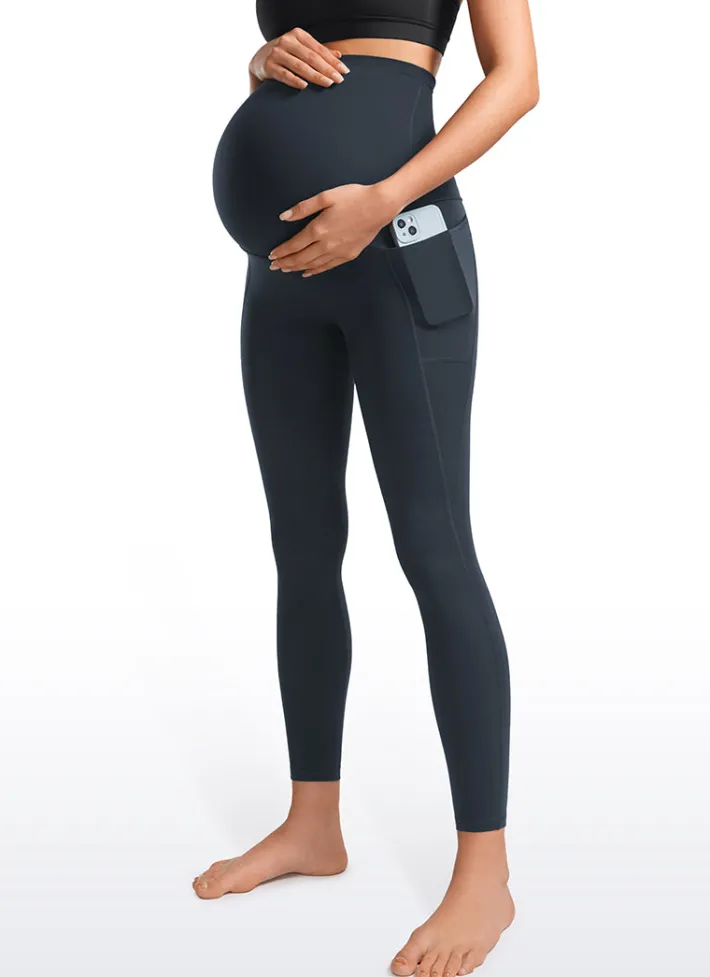 Best CRZ YOGA Butterluxe Maternity Leggings with Pockets 25"