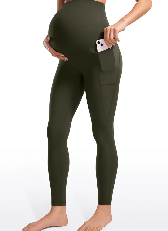 Shop CRZ YOGA Butterluxe Maternity Leggings with Pockets 28"