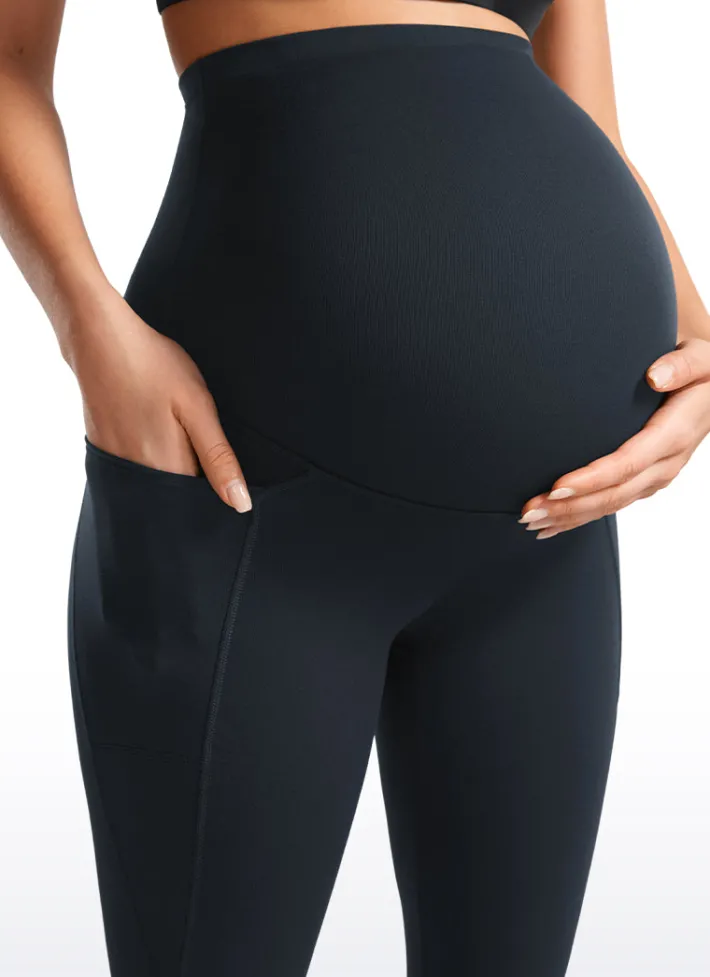 Best CRZ YOGA Butterluxe Maternity Leggings with Pockets 25"