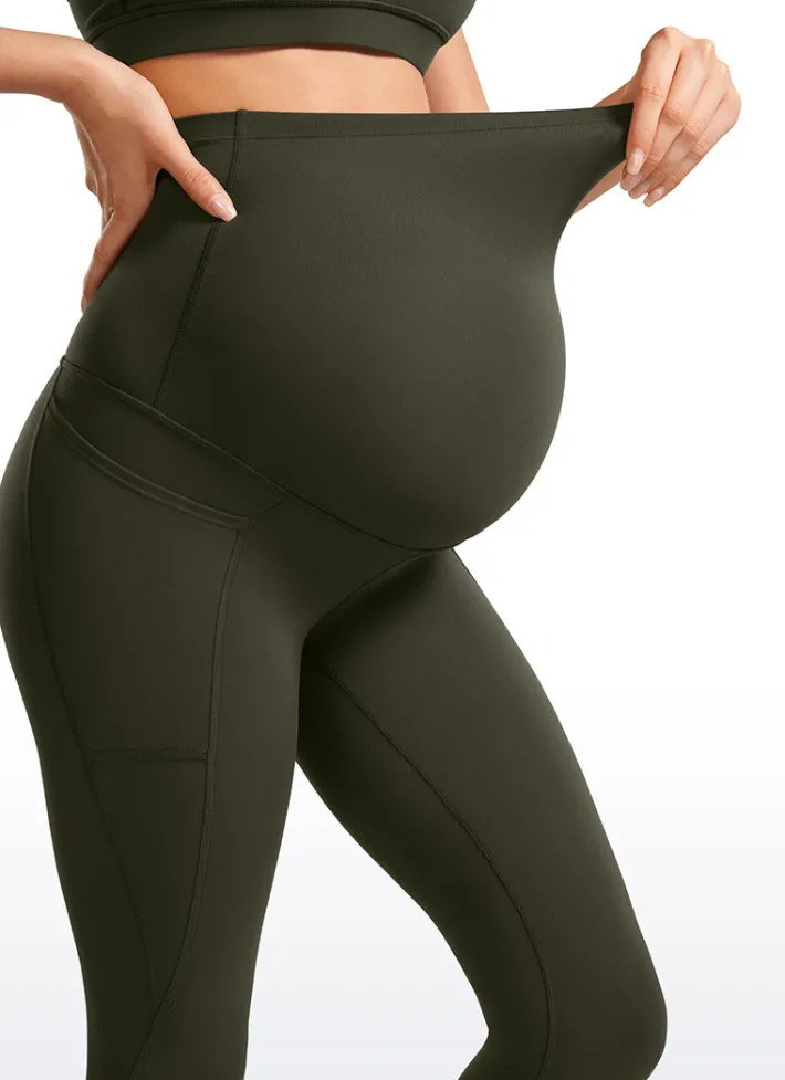 Shop CRZ YOGA Butterluxe Maternity Leggings with Pockets 28"