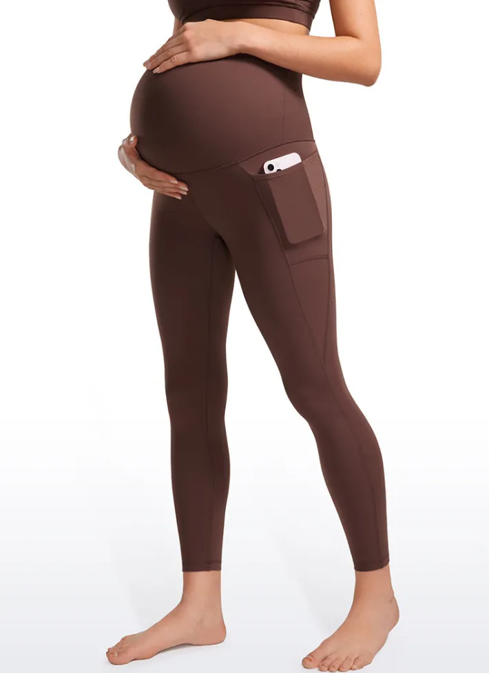 Best CRZ YOGA Butterluxe Maternity Leggings with Pockets 25"