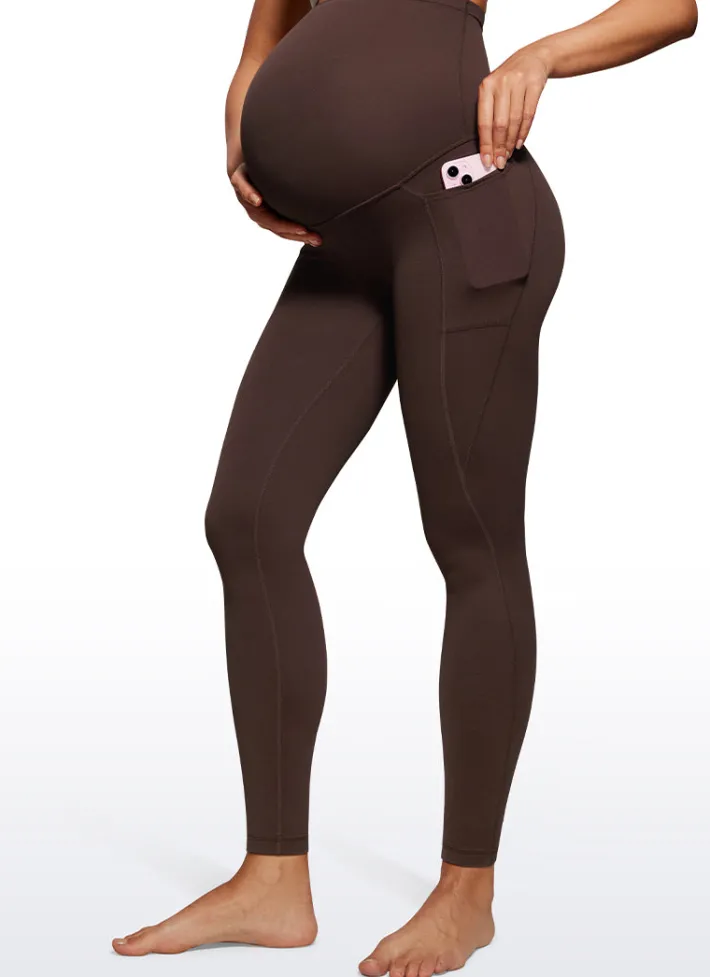 Shop CRZ YOGA Butterluxe Maternity Leggings with Pockets 28"