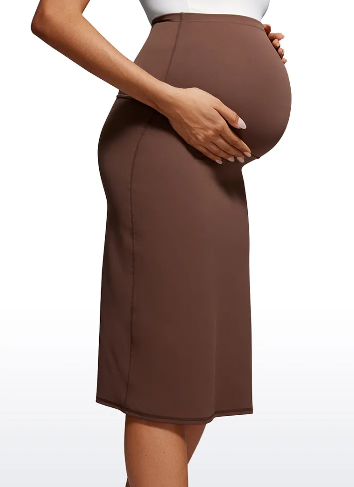 Store CRZ YOGA Butterluxe Maternity Midi Skirts