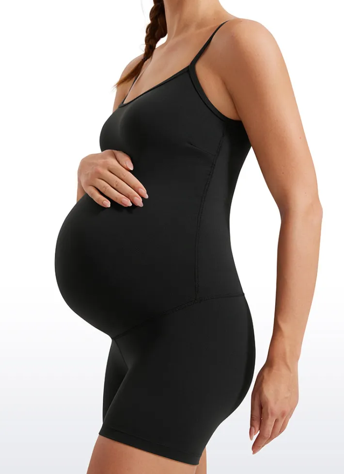 Best Sale CRZ YOGA Butterluxe Maternity Rompers 4'' - Shorts Bodysuits
