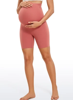 Clearance CRZ YOGA Butterluxe Maternity Shorts 6''- Super High Waist