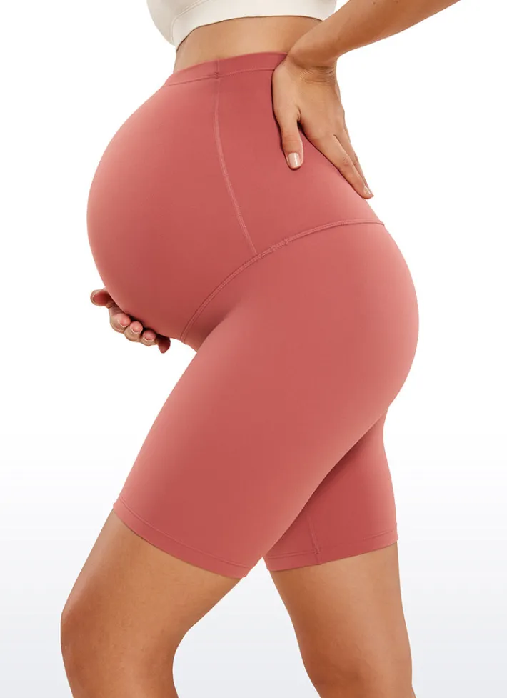 Clearance CRZ YOGA Butterluxe Maternity Shorts 6''- Super High Waist