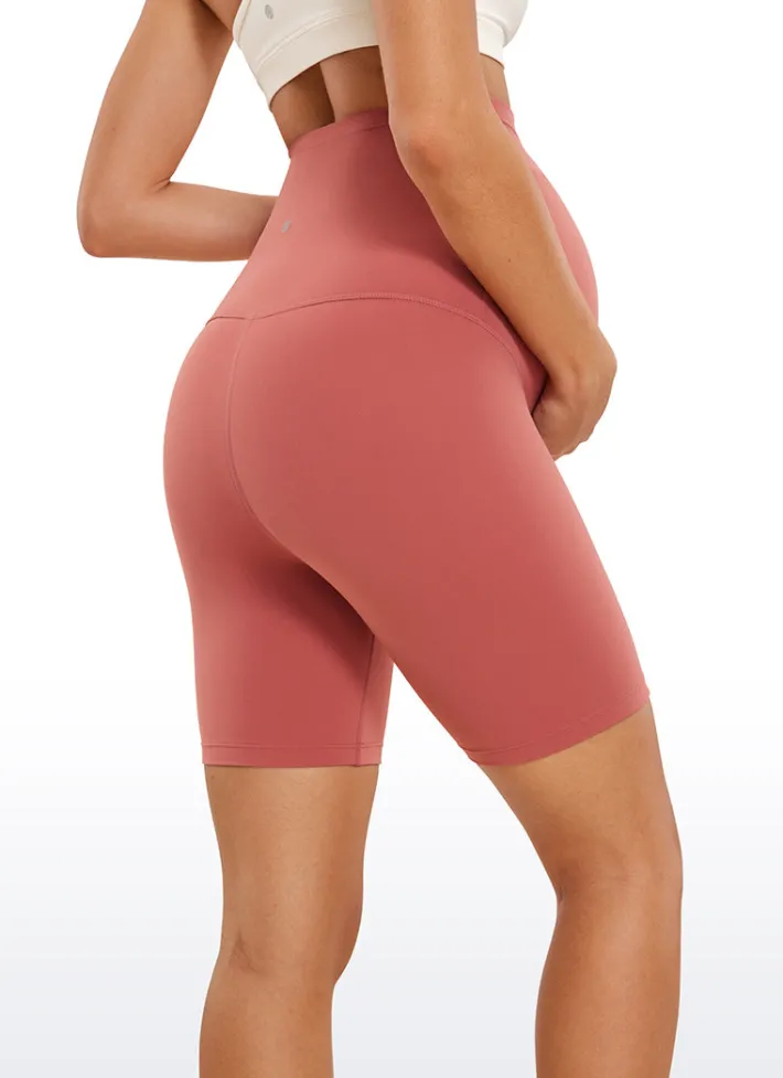 Clearance CRZ YOGA Butterluxe Maternity Shorts 6''- Super High Waist