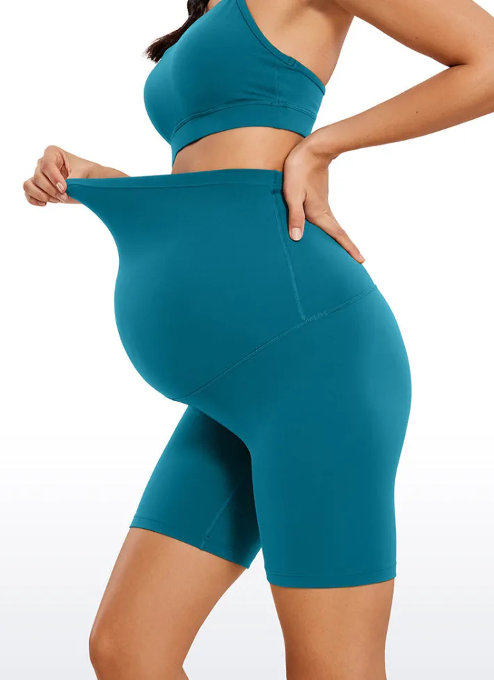 Clearance CRZ YOGA Butterluxe Maternity Shorts 6''- Super High Waist