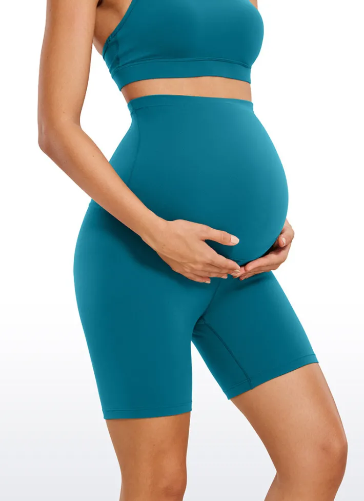 Clearance CRZ YOGA Butterluxe Maternity Shorts 6''- Super High Waist
