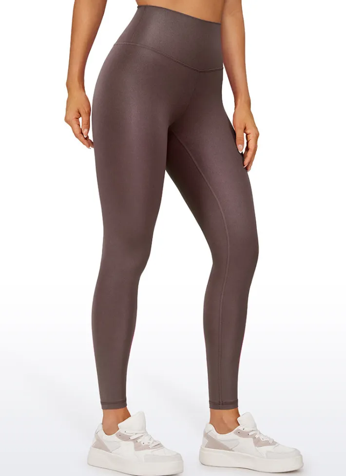 Cheap CRZ YOGA Butterluxe Matte Faux Leather Leggings 28''