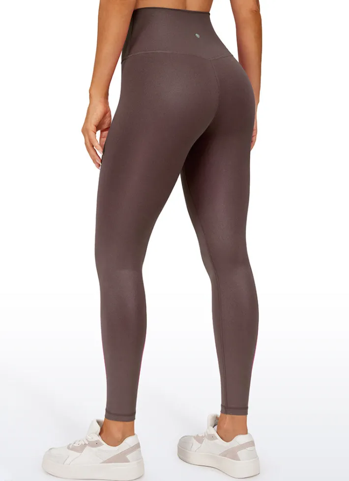 Cheap CRZ YOGA Butterluxe Matte Faux Leather Leggings 28''