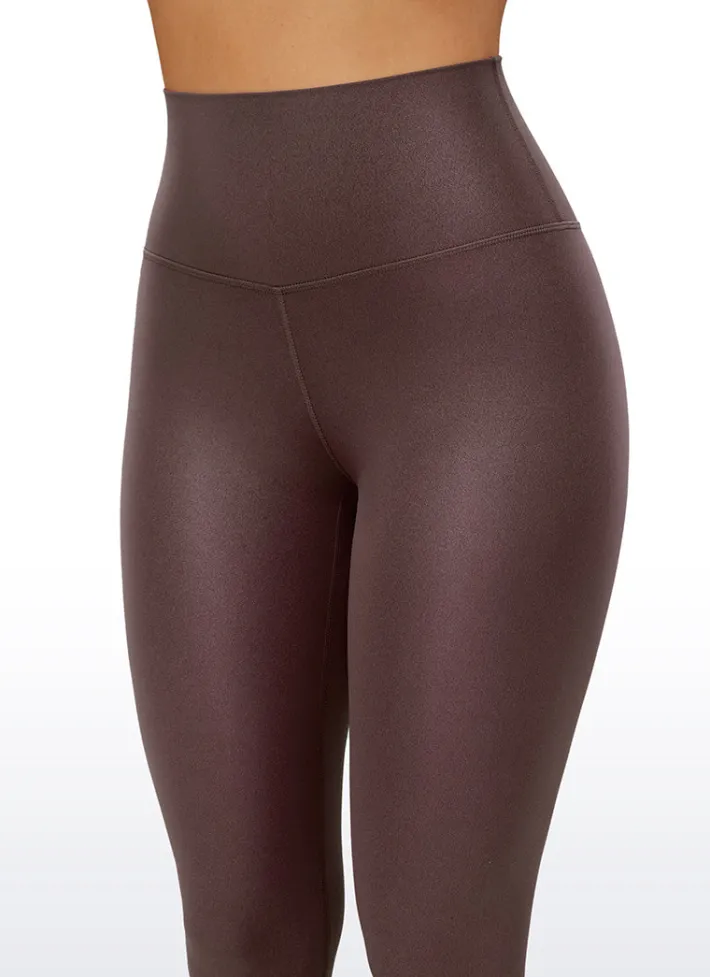 Cheap CRZ YOGA Butterluxe Matte Faux Leather Leggings 28''