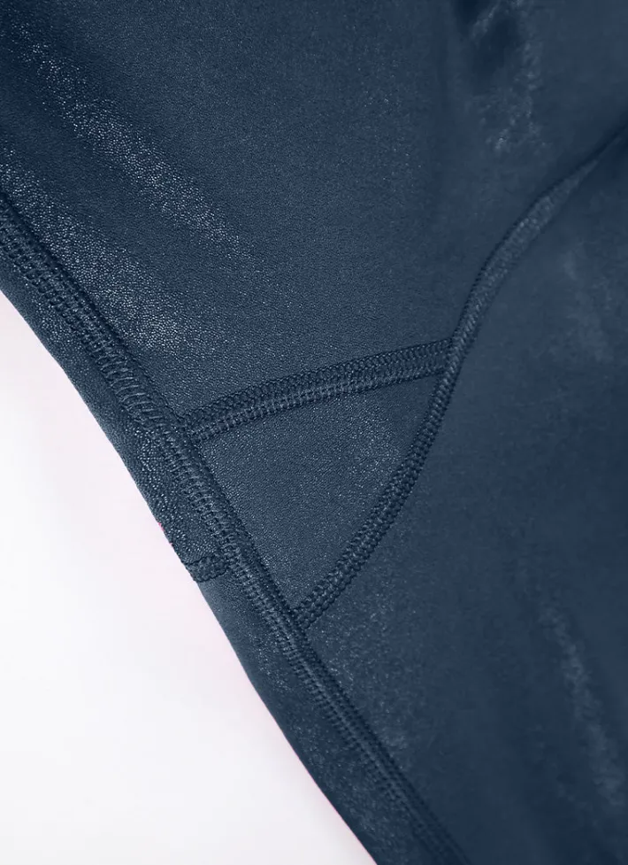 Best Sale CRZ YOGA Butterluxe Matte Faux Leather Leggings 28'' FRENCH NAVY Classic Pattern