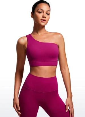 Clearance CRZ YOGA Butterluxe One Shoulder Sports Bra