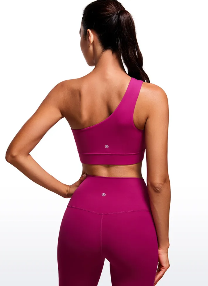 Clearance CRZ YOGA Butterluxe One Shoulder Sports Bra