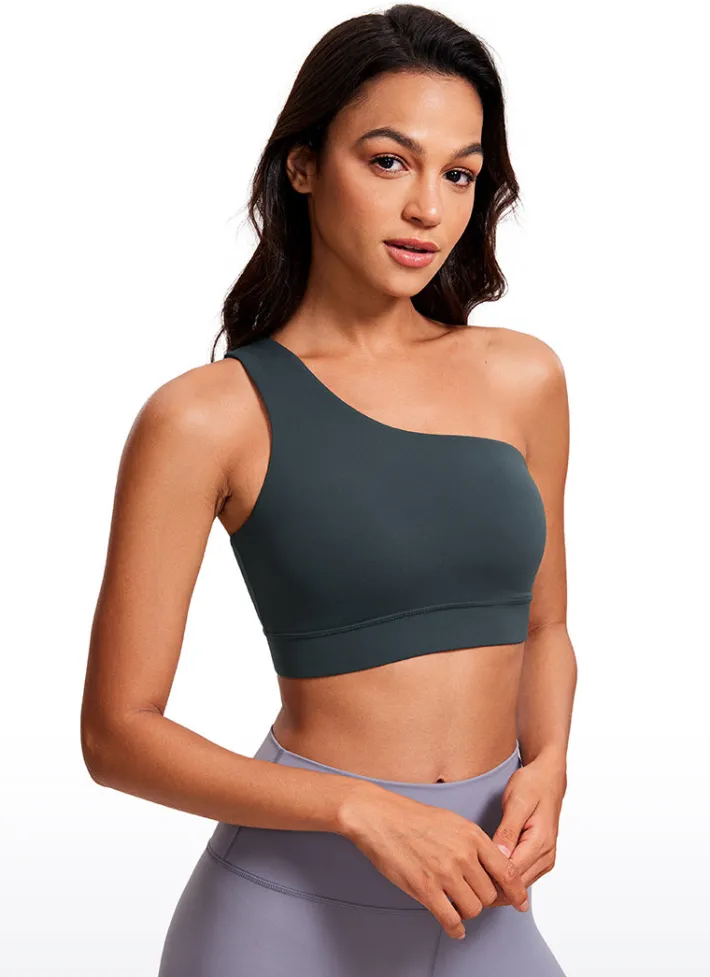 Clearance CRZ YOGA Butterluxe One Shoulder Sports Bra