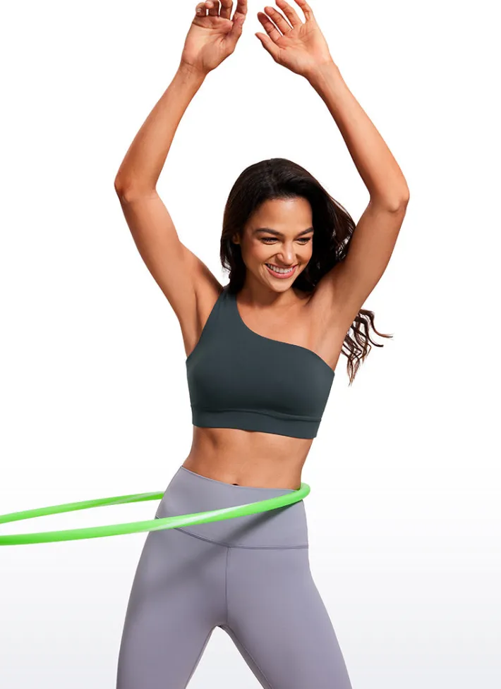 Clearance CRZ YOGA Butterluxe One Shoulder Sports Bra