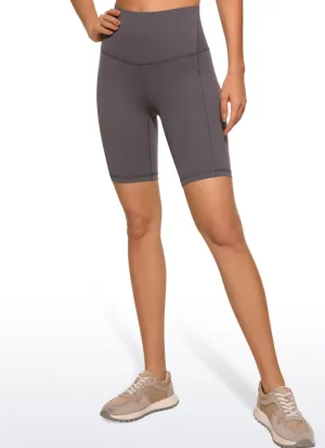 New CRZ YOGA Butterluxe Pockets Shorts 8''