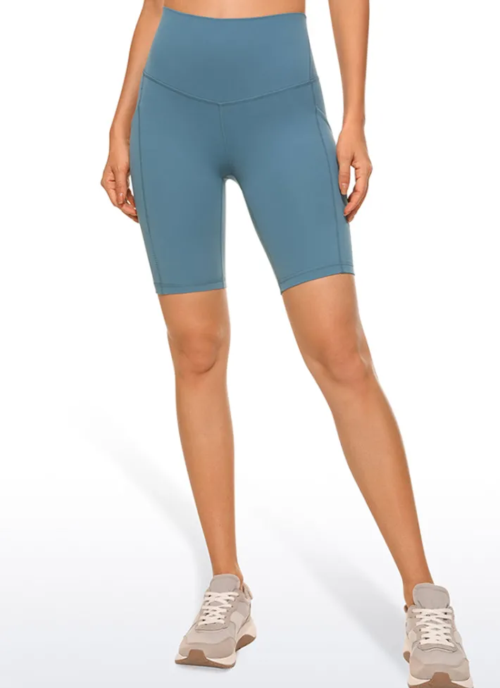 New CRZ YOGA Butterluxe Pockets Shorts 8''