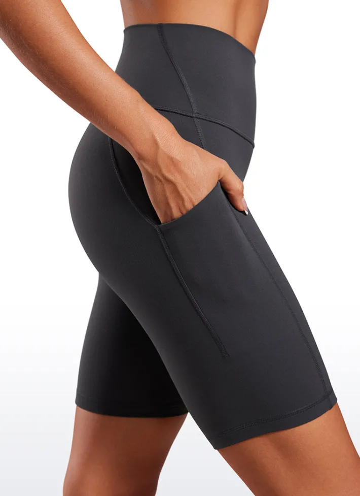 New CRZ YOGA Butterluxe Pockets Shorts 8''
