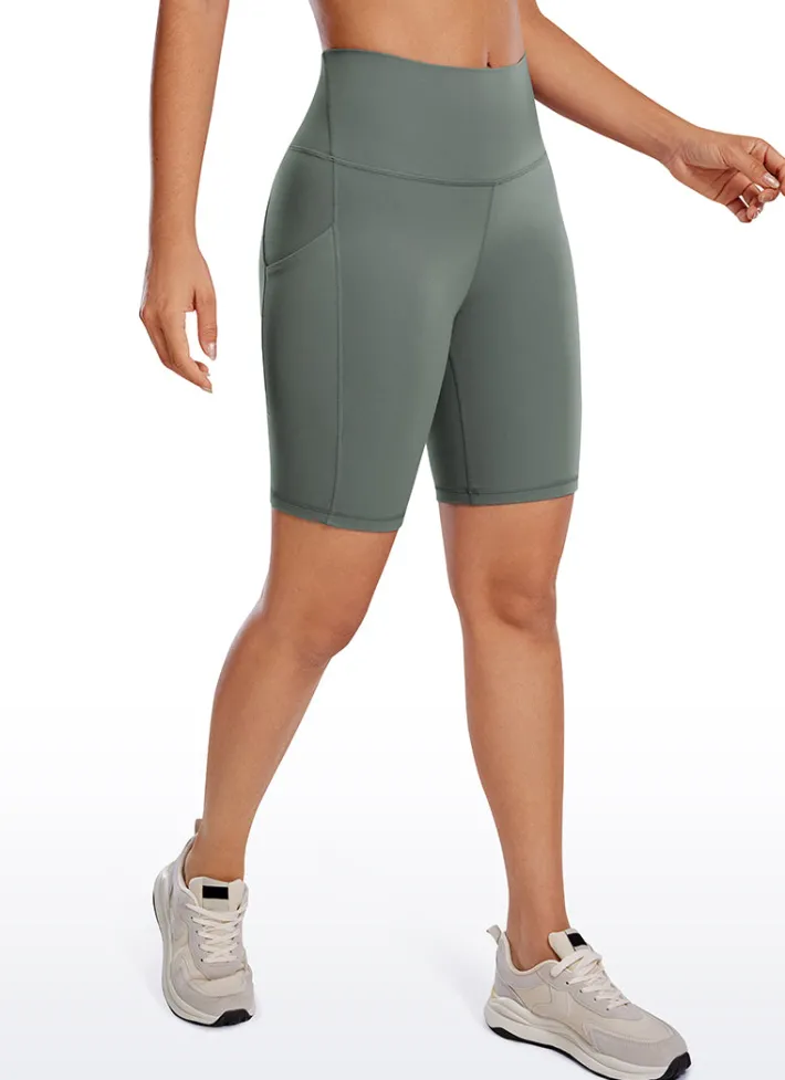 New CRZ YOGA Butterluxe Pockets Shorts 8''