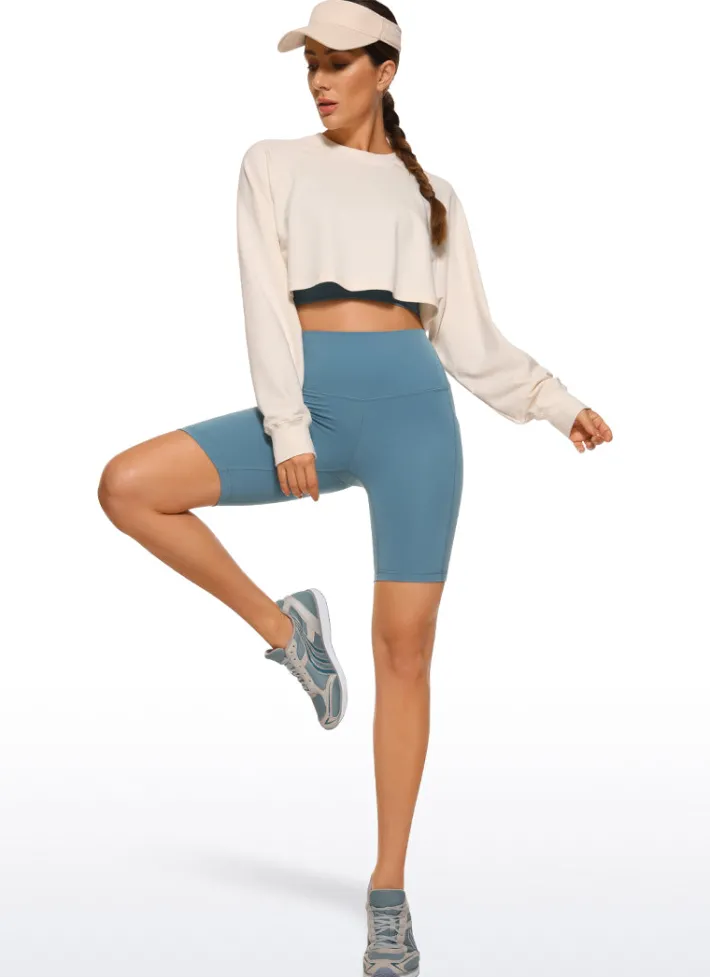 New CRZ YOGA Butterluxe Pockets Shorts 8''