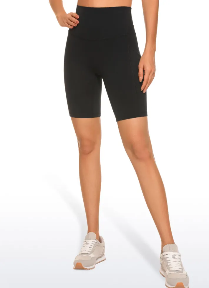 New CRZ YOGA Butterluxe Pockets Shorts 8''