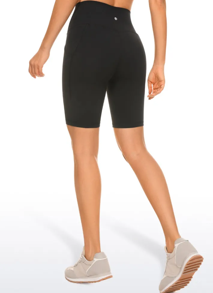 New CRZ YOGA Butterluxe Pockets Shorts 8''