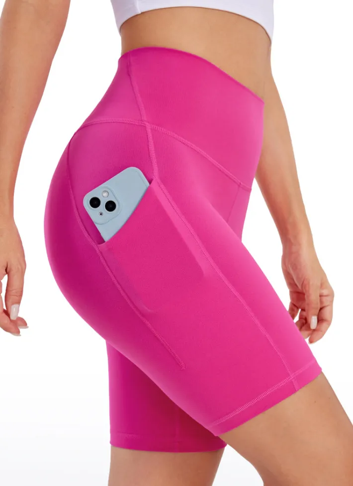 New CRZ YOGA Butterluxe Pockets Shorts 8''