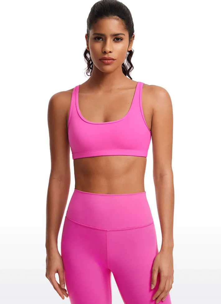 Cheap CRZ YOGA Butterluxe Scoop Neck Mini Bra