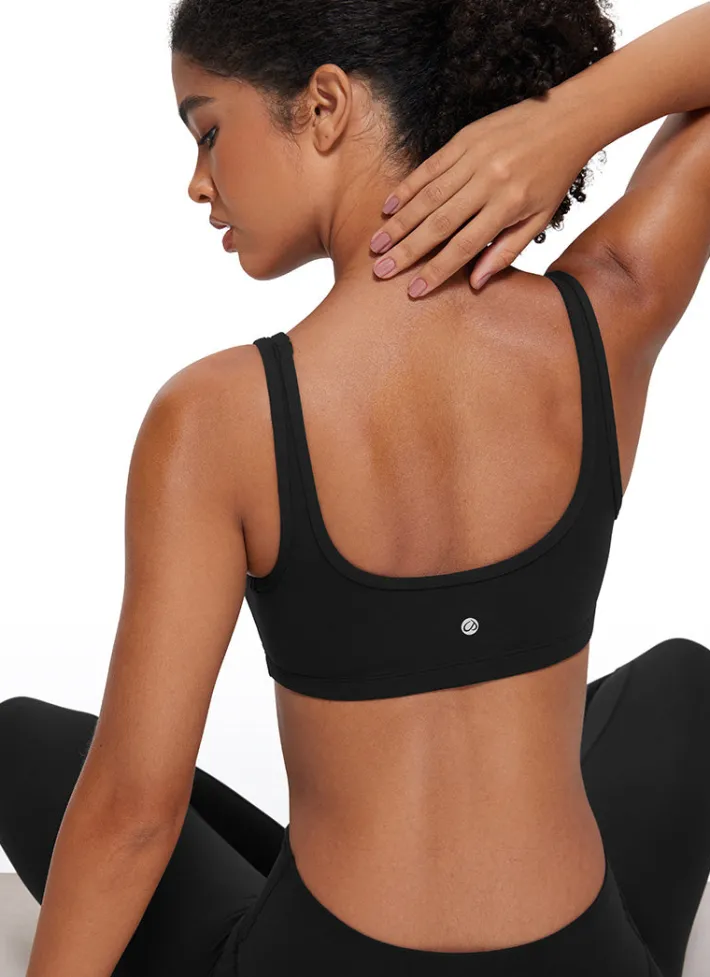 Cheap CRZ YOGA Butterluxe Scoop Neck Mini Bra